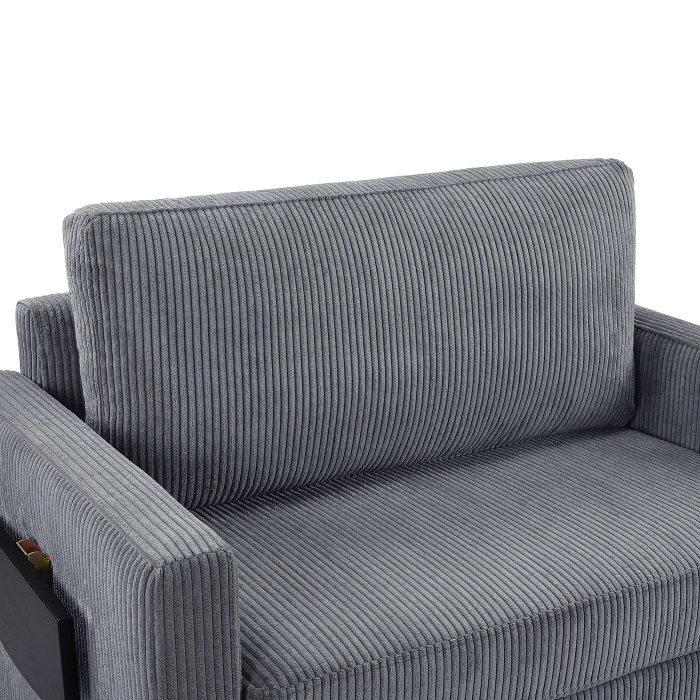 Sleeper Sofa With Foldable Mattress, USB Ports, Side Table & Storage Pocket by HouseOfZazla