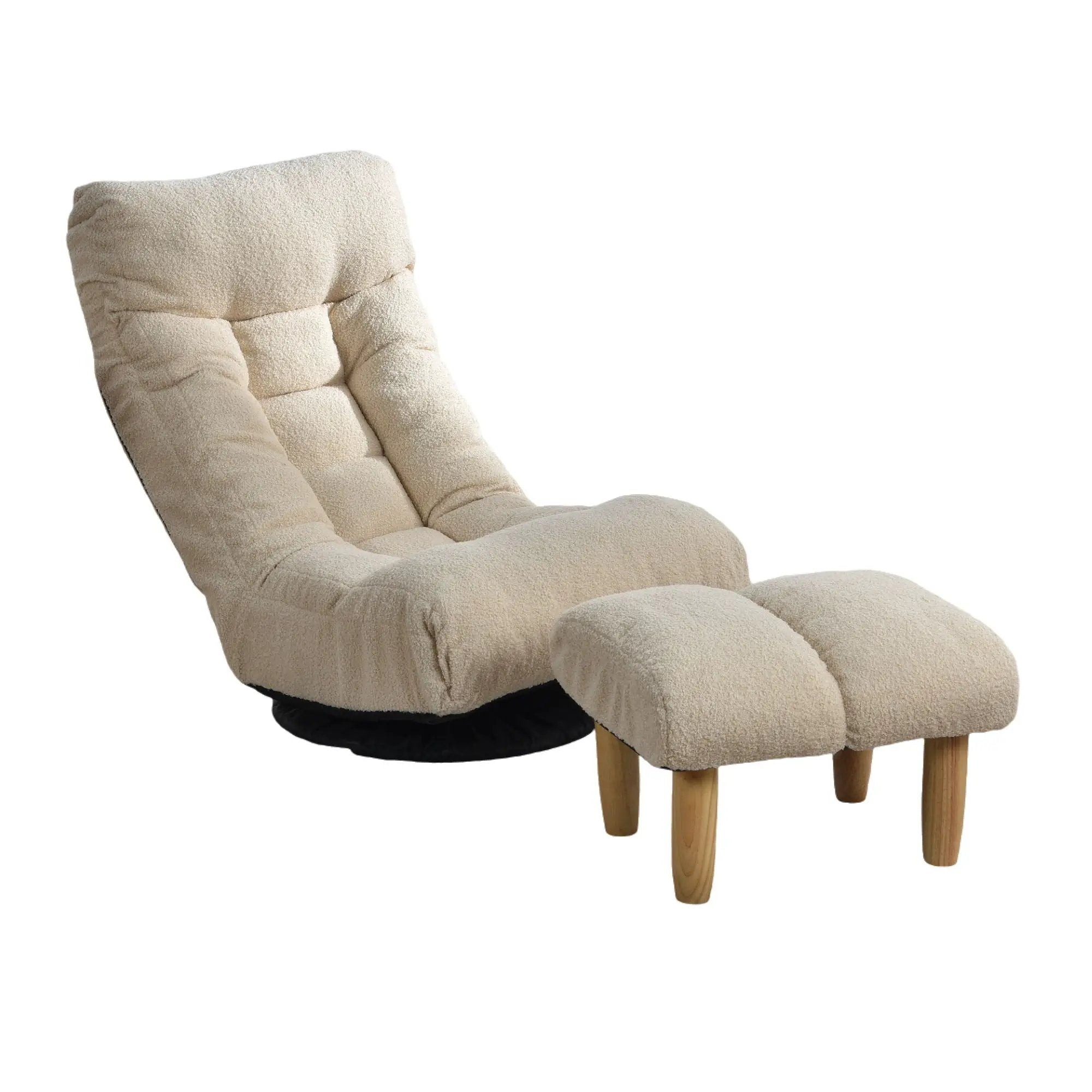 Adjustable Japanese Reclining Floor Chair Sofa With Metal Frame For Living Room by Unique Piece Furniture