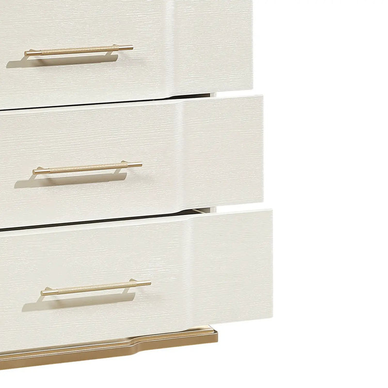 Lexington - 5 Drawer Chest - Beige by HouseOfZazla