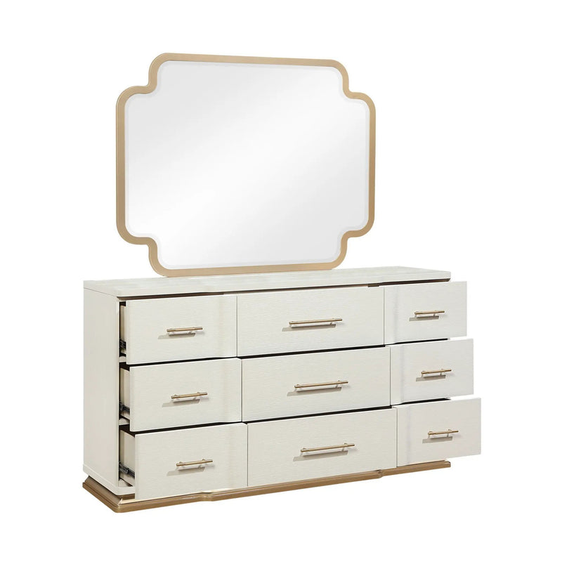 Lexington - 9 Drawer Dresser - Beige by HouseOfZazla