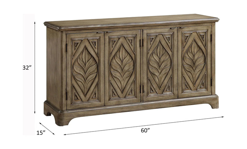 Orana - Console Cabinet - Oak by Unique Piece Furniture