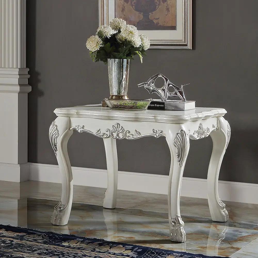 Dresden - End Table - Bone White by Unique Piece Furniture