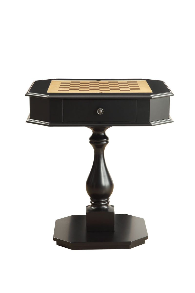 Bishop - Reversible Chess Checker Game Table With Game Tray (Chess Fingures Not Included) by HouseOfZazla
