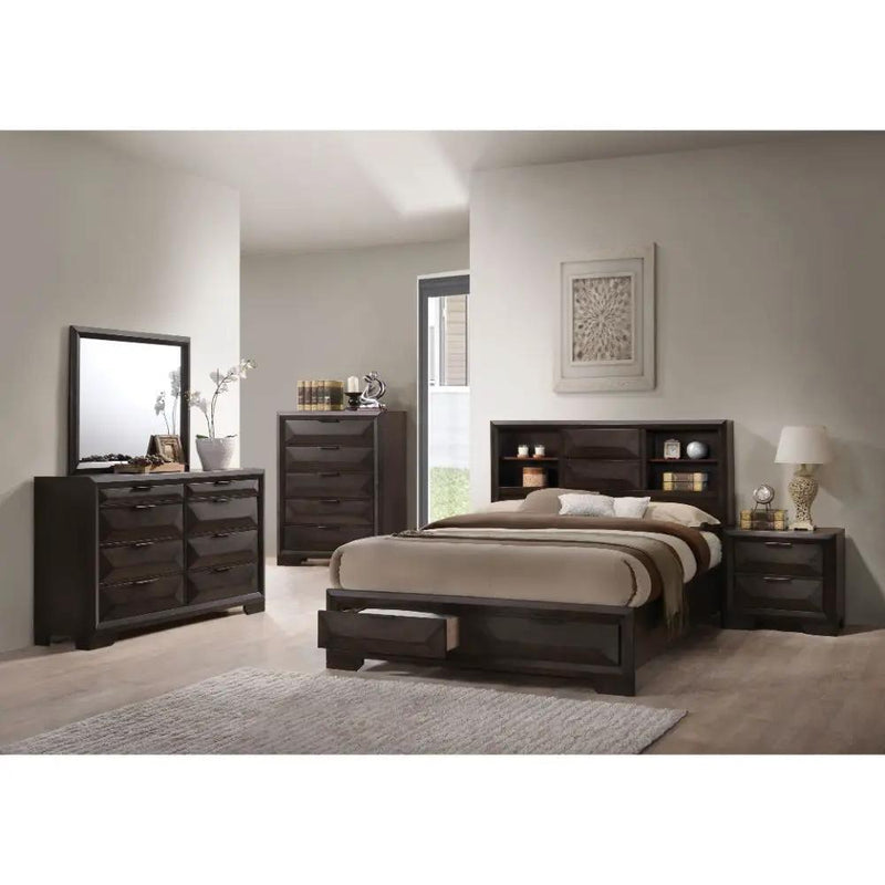 Merveille - Bed w/Storage by Unique Piece Furniture