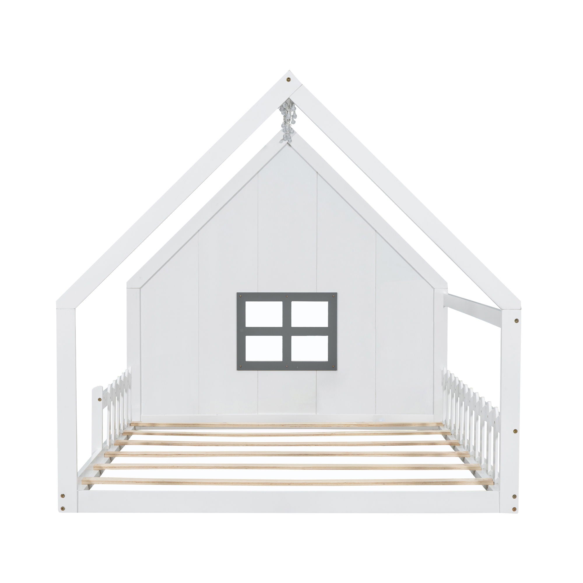 House Bed With Window And Fence by HouseOfZazla