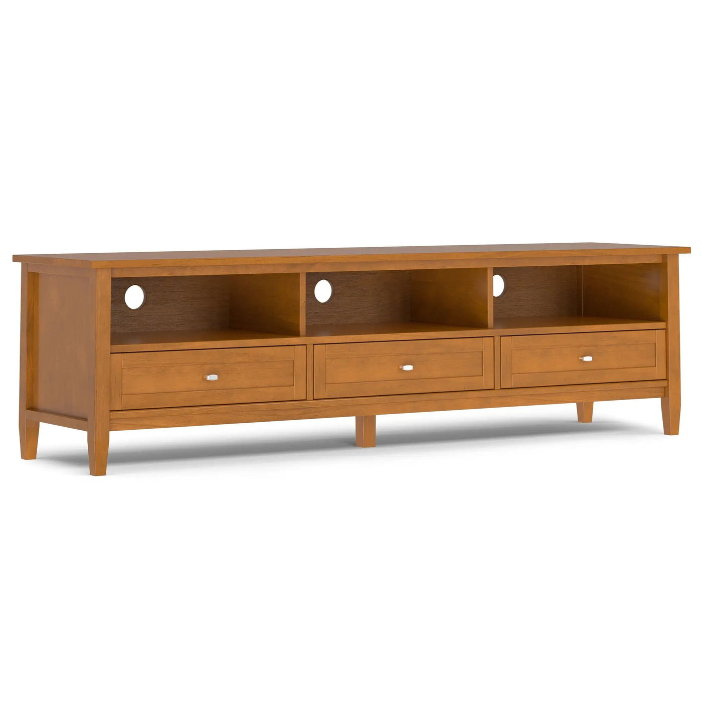 Warm Shaker - Handcrafted Low TV Media Stand by Unique Piece Furniture