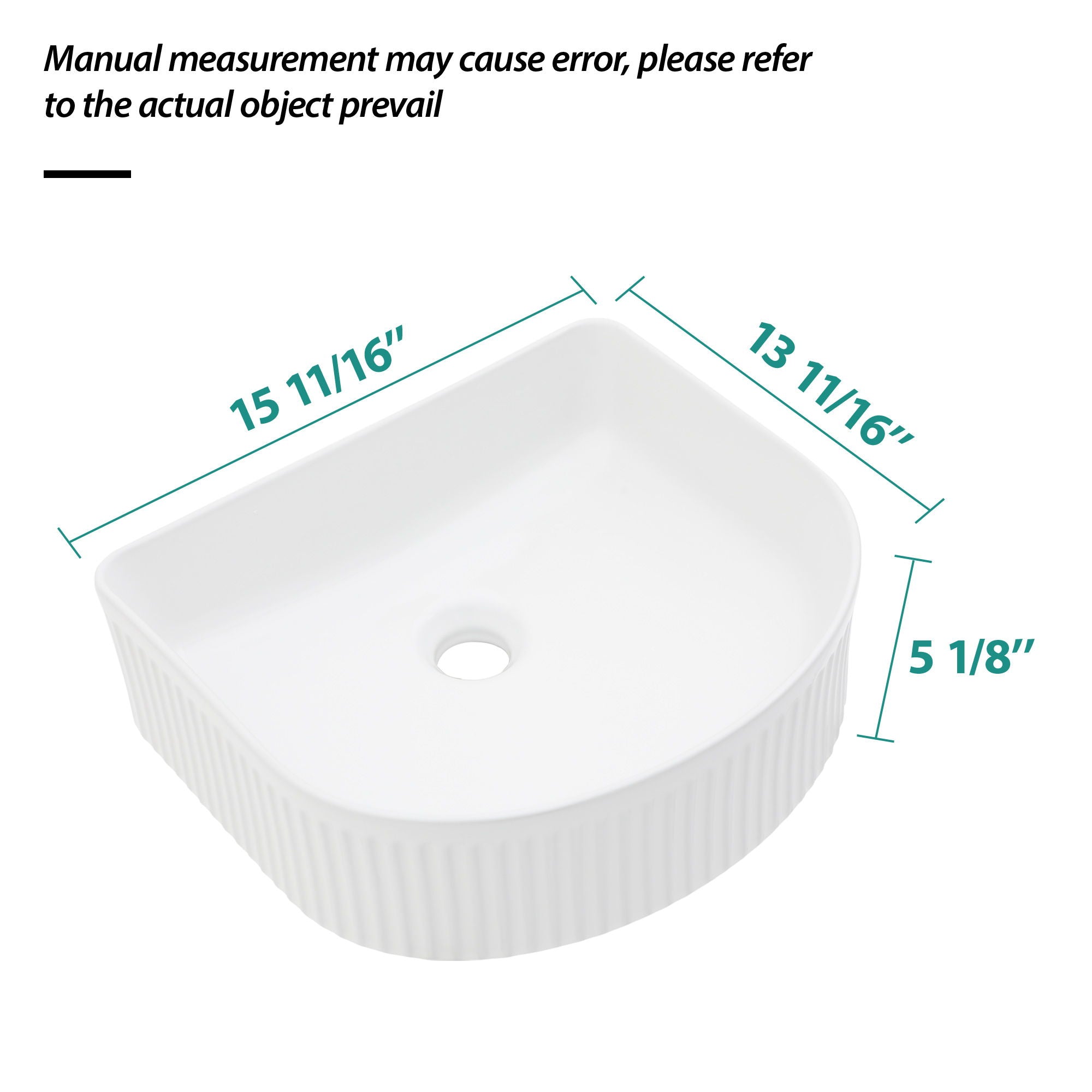 Vessel Bathroom Sink With Design - White by HouseOfZazla