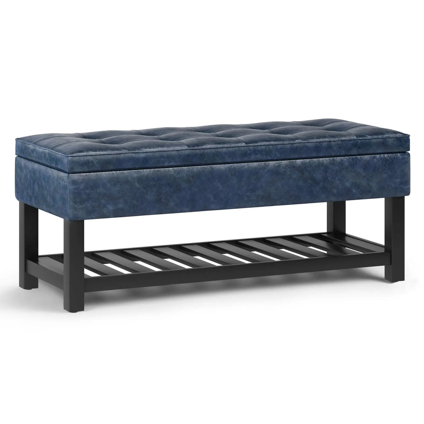 Cosmopolitan - Storage Ottoman Bench With Open Bottom by Unique Piece Furniture