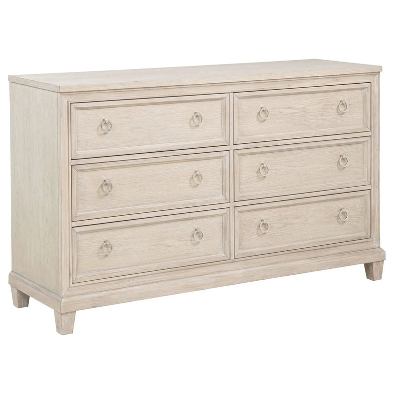 Pembroke 5-piece California King Bedroom Set Washed Oak by Unique Piece Furniture