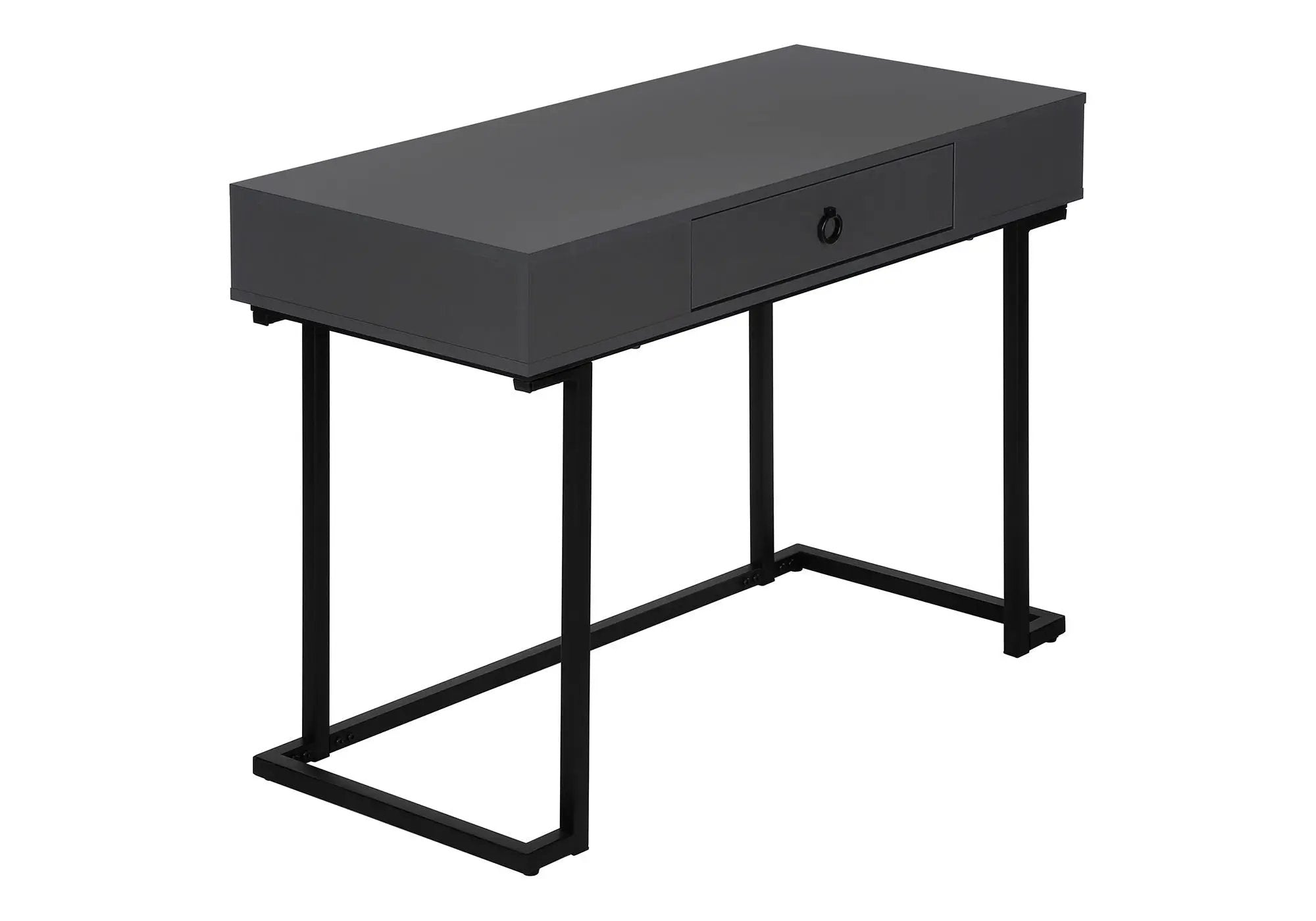 Computer Desk For Home Office, Glossy, Storage Drawer by Unique Piece Furniture