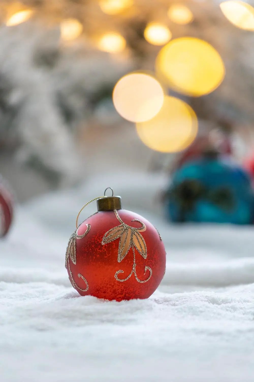 Christmas Ball Ornaments Decorative Hanging Tree Ornaments For Holiday Party Decorations by HouseOfZazla