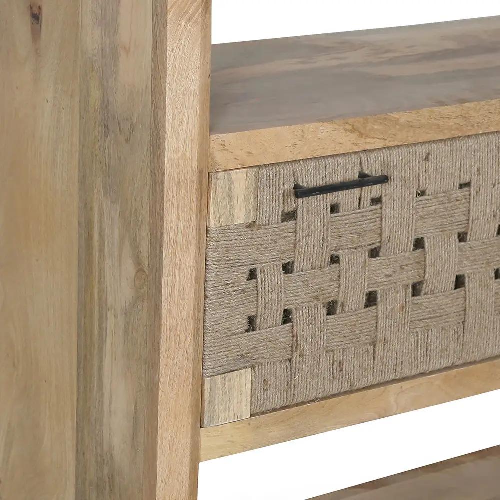 Shelf With Drawer - Beige Brown by HouseOfZazla