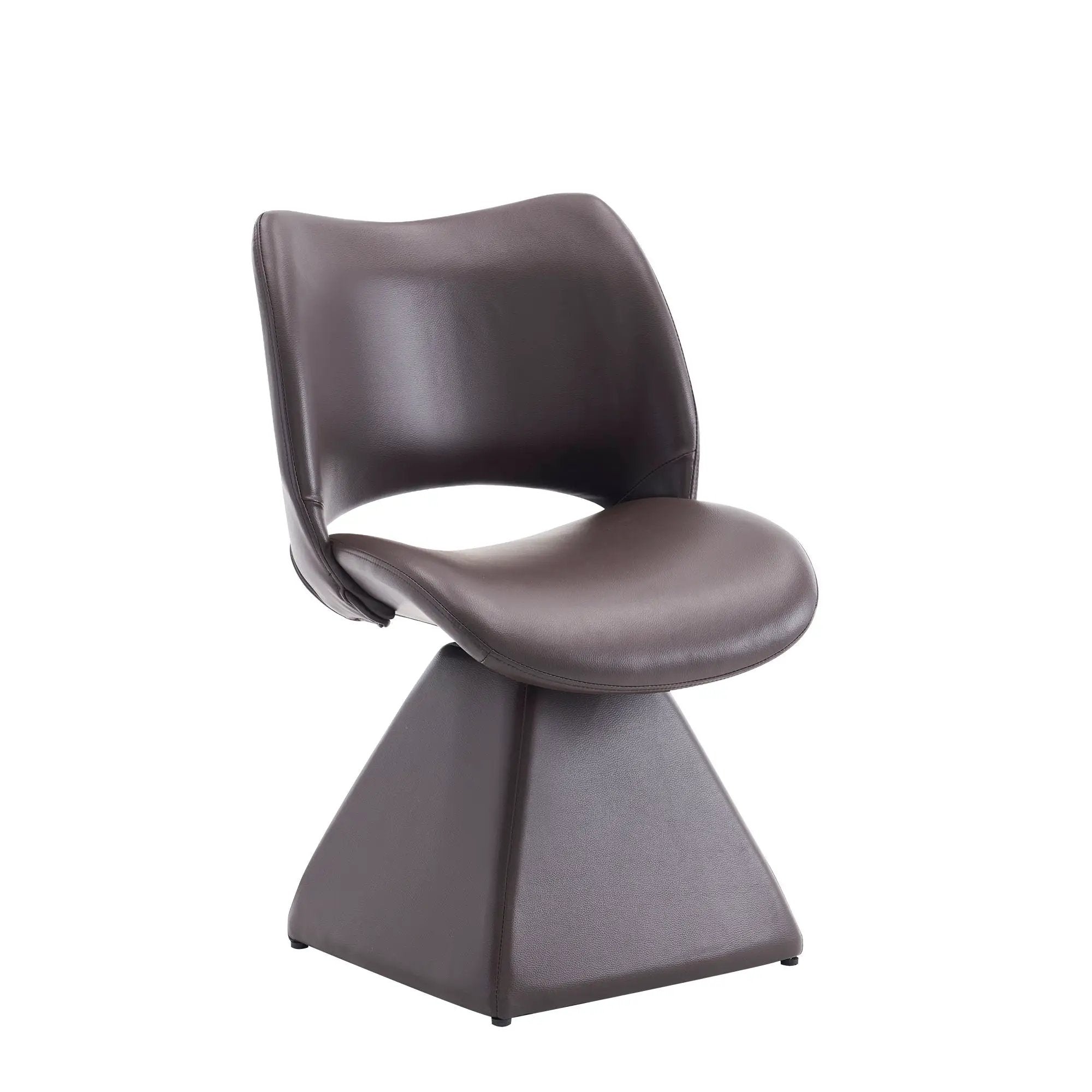 Modern Swivel Dining Chair With High Back by Unique Piece Furniture