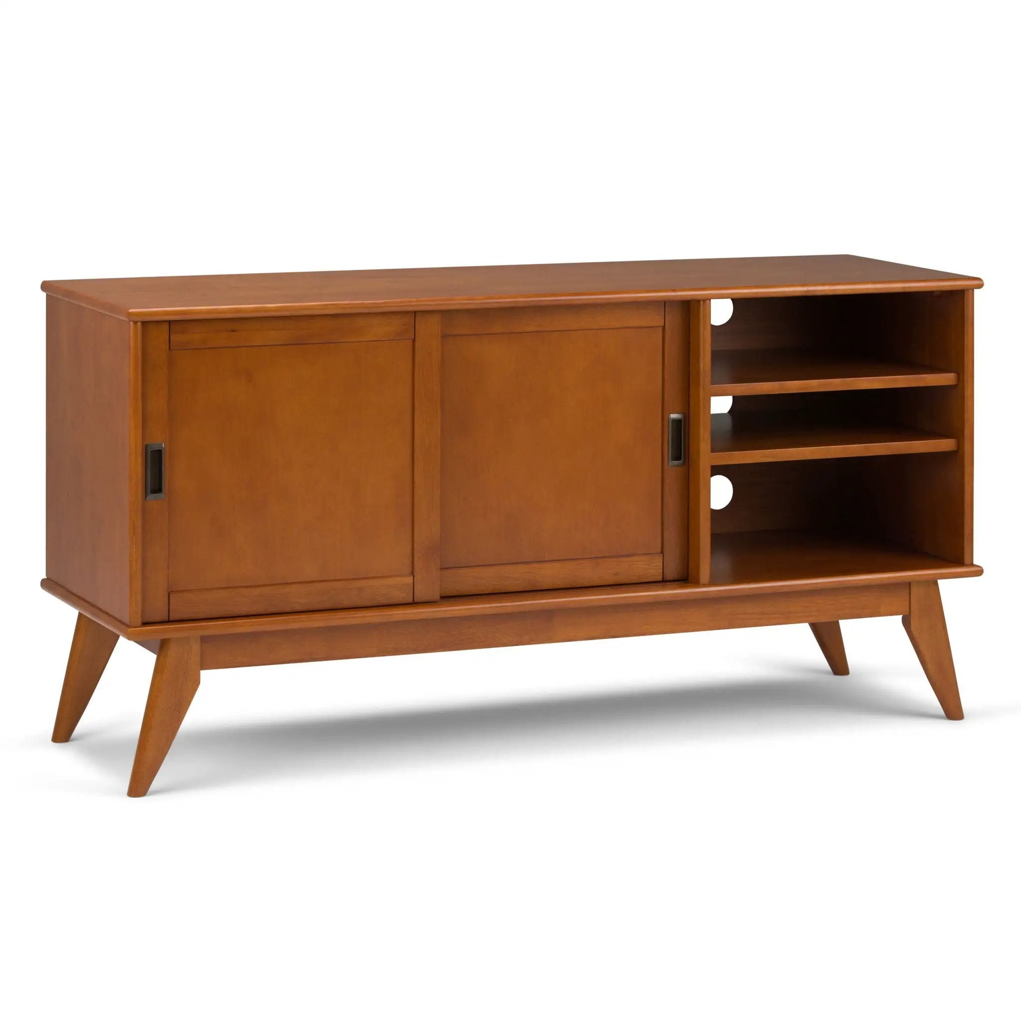 Draper - Handcrafted Mid Century Low TV Media Stand by Unique Piece Furniture