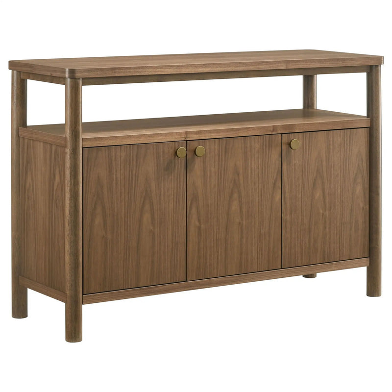 Crestmore 52-inch Dining Cabinet Sideboard Buffet Walnut by Unique Piece Furniture