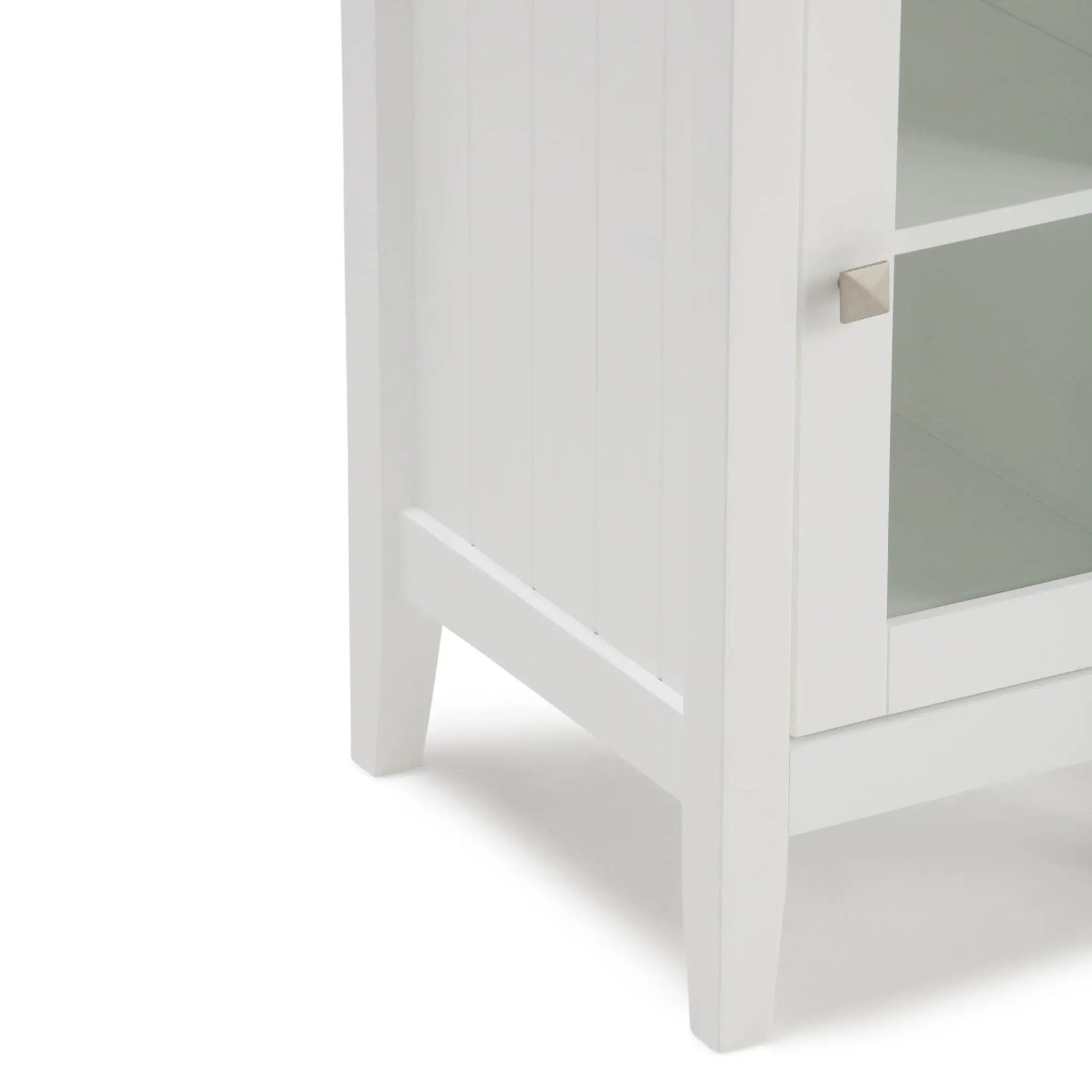 Acadian - Bath Storage Tower - Pure White by HouseOfZazla