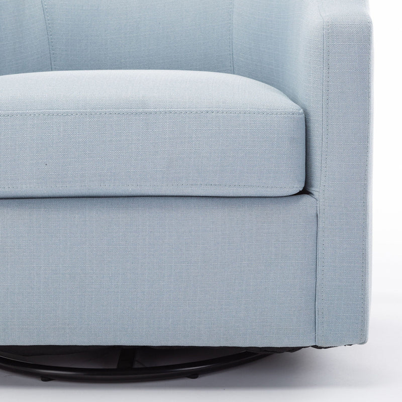 Isabelle - Swivel Glider Barrel Chair by HouseOfZazla