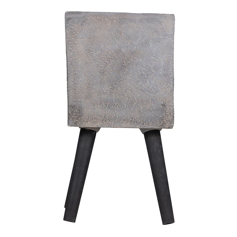 Greek God Statue Planter With Legs - Gray by HouseOfZazla
