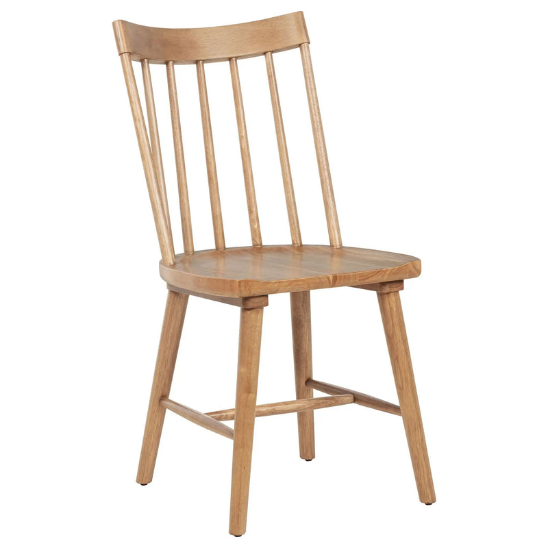 Middleton Solid Wood Dining Side Chair Brown (Set of 2) by Unique Piece Furniture