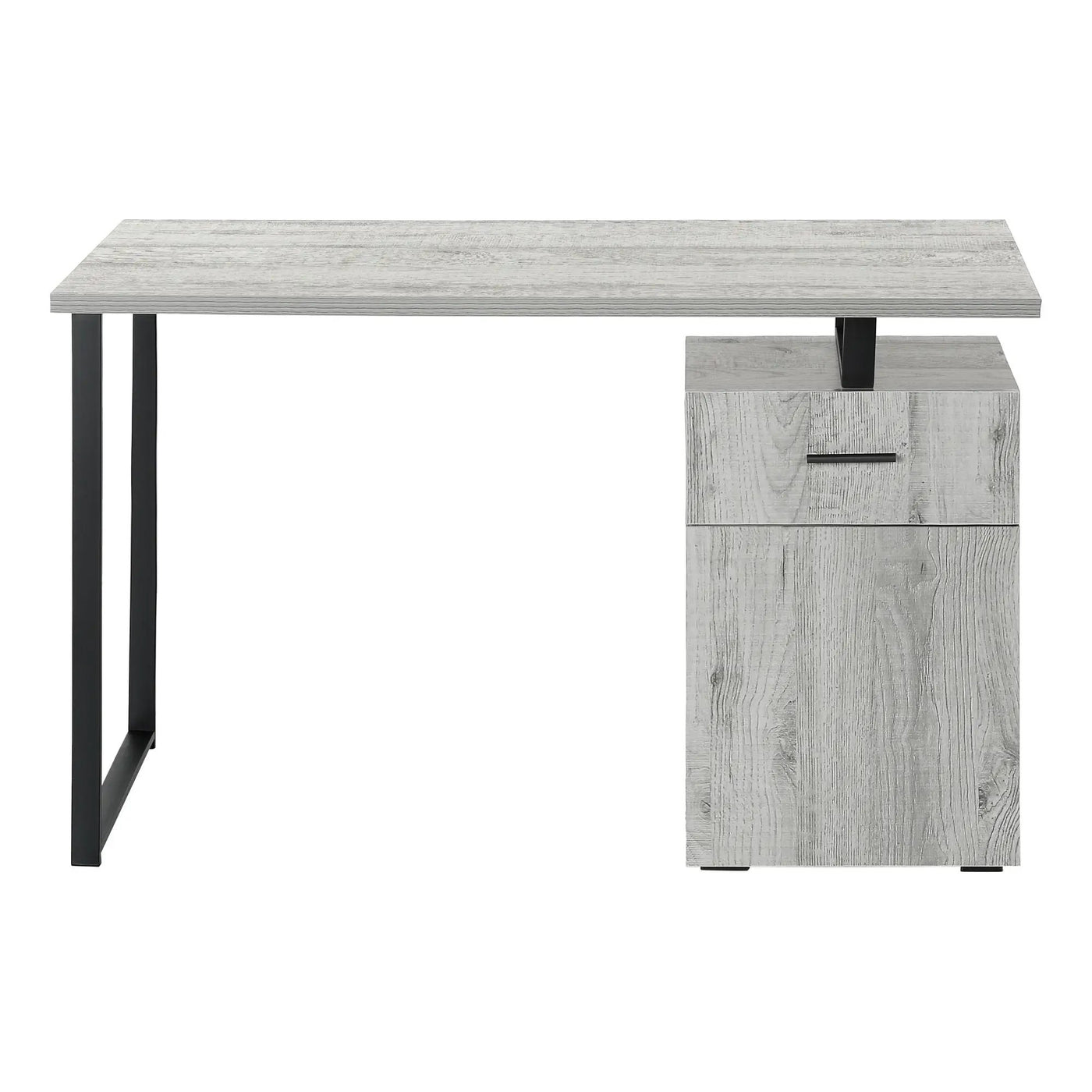 Computer Desk, Home Office, Laptop, Left, Right Set-Up, Storage Drawers, Work, Contemporary, Modern by Unique Piece Furniture