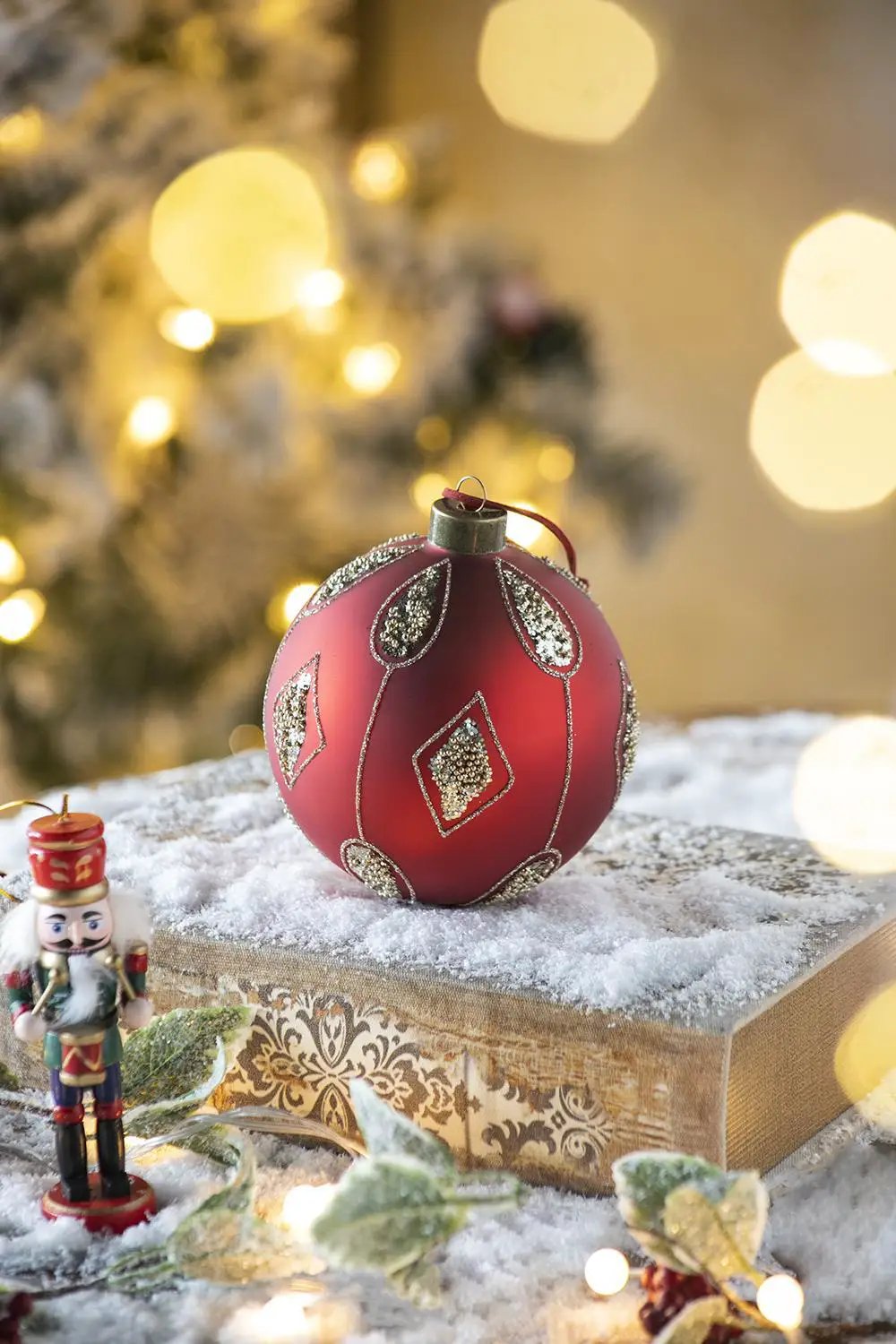Christmas Ball, Decorative Hanging Ball Christmas Tree Ornaments For Holiday Decorations by Unique Piece Furniture