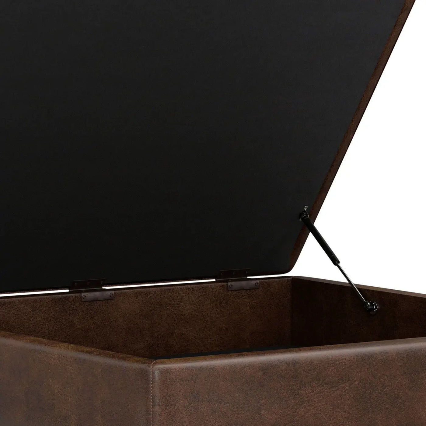 Owen - Multifunctional Square Coffee Table Storage Ottoman by Unique Piece Furniture