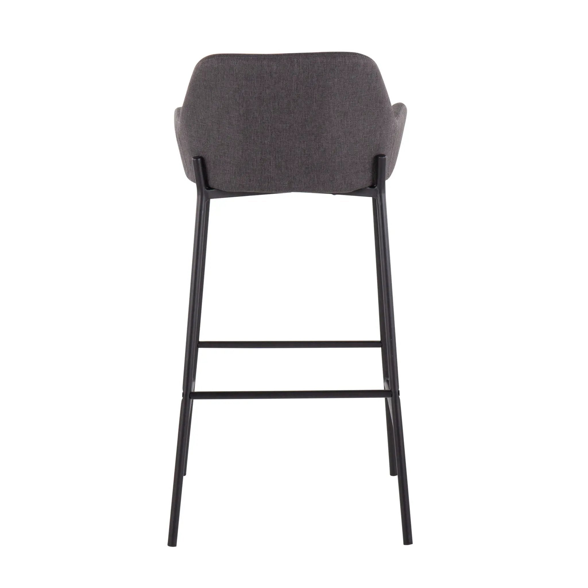 Daniella - Industrial Fixed Height Bar Stool (Set of 2) by Unique Piece Furniture