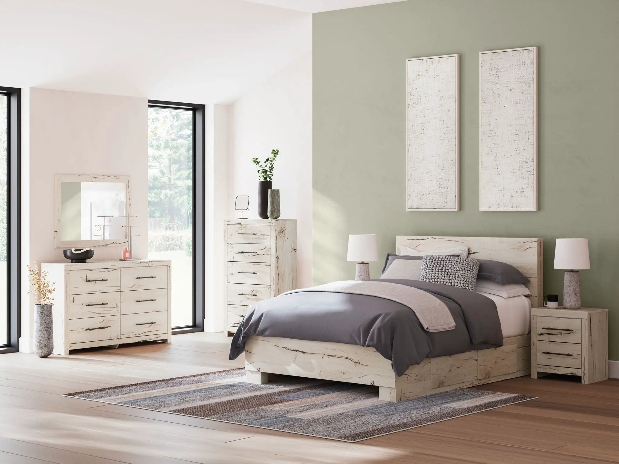 Lawroy - Storage Bedroom Set by Unique Piece Furniture