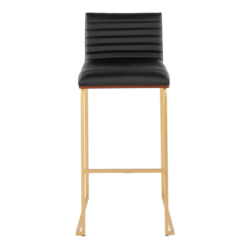 Mason Mara - Contemporary Versatile Desig Fixed Height Barstool (Set of 2) by Unique Piece Furniture