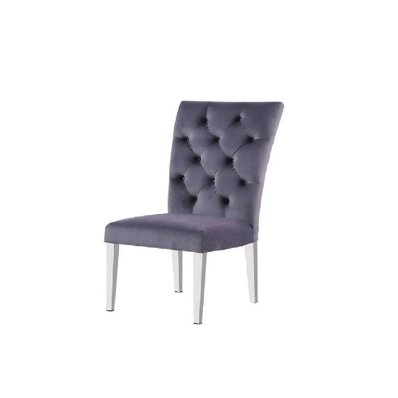 Modern Upholstered Tufted Dining Chair (Set of 2) by Unique Piece Furniture