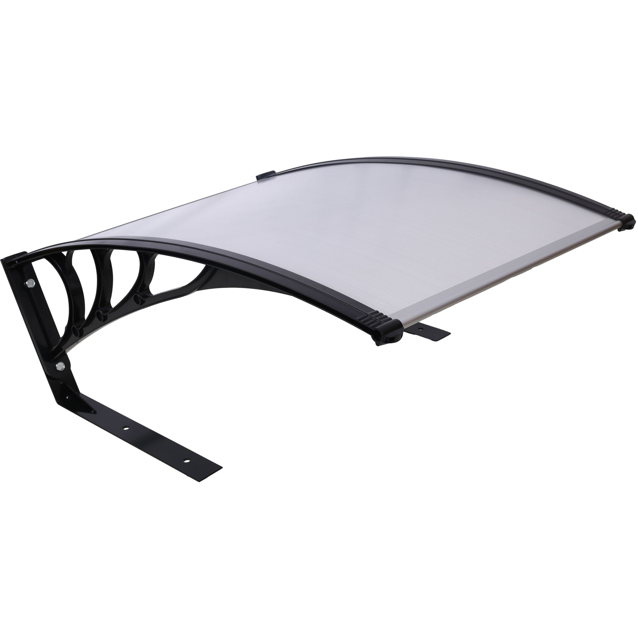 Weather Resistant Polycarbonate Canopy Outdoor Shade Cover For Robotic Lawn Mowers - Black by Unique Piece Furniture