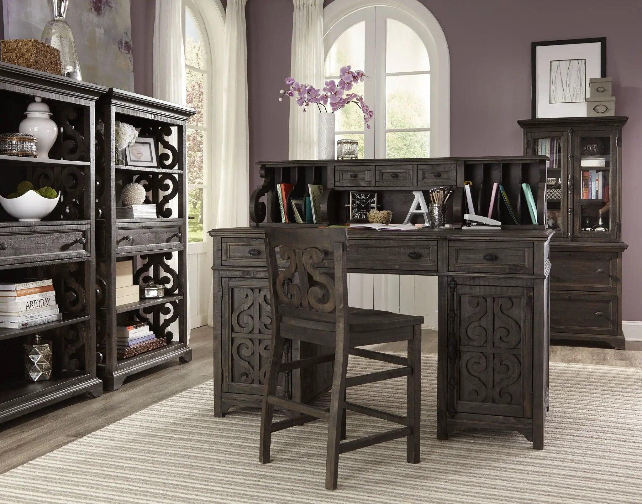 Bellamy - Lateral File - Peppercorn by Unique Piece Furniture