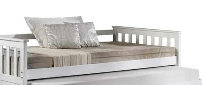 Cominia - Twin Daybed (Trundle Not Included, Bed Only, No Storage) - White by Unique Piece Furniture