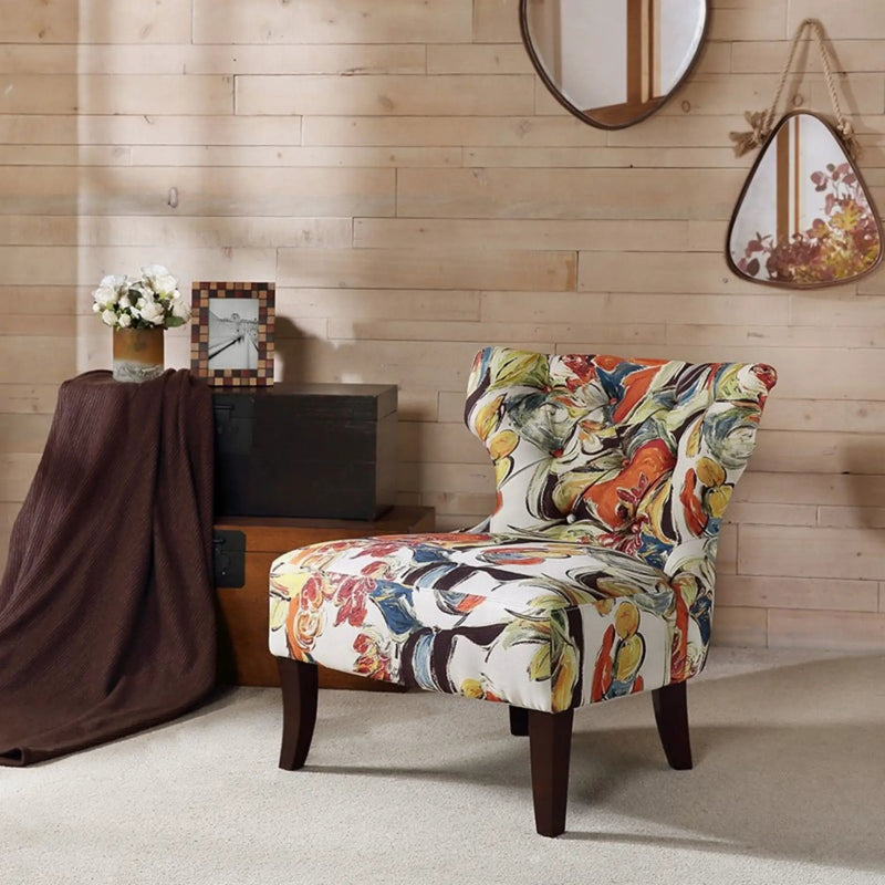 Erika - Accent Chair With Printed Upholstery - Multi by Unique Piece Furniture