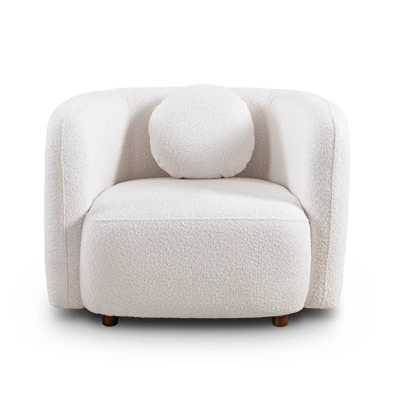 Japandi Style Accent Square Chair by Unique Piece Furniture