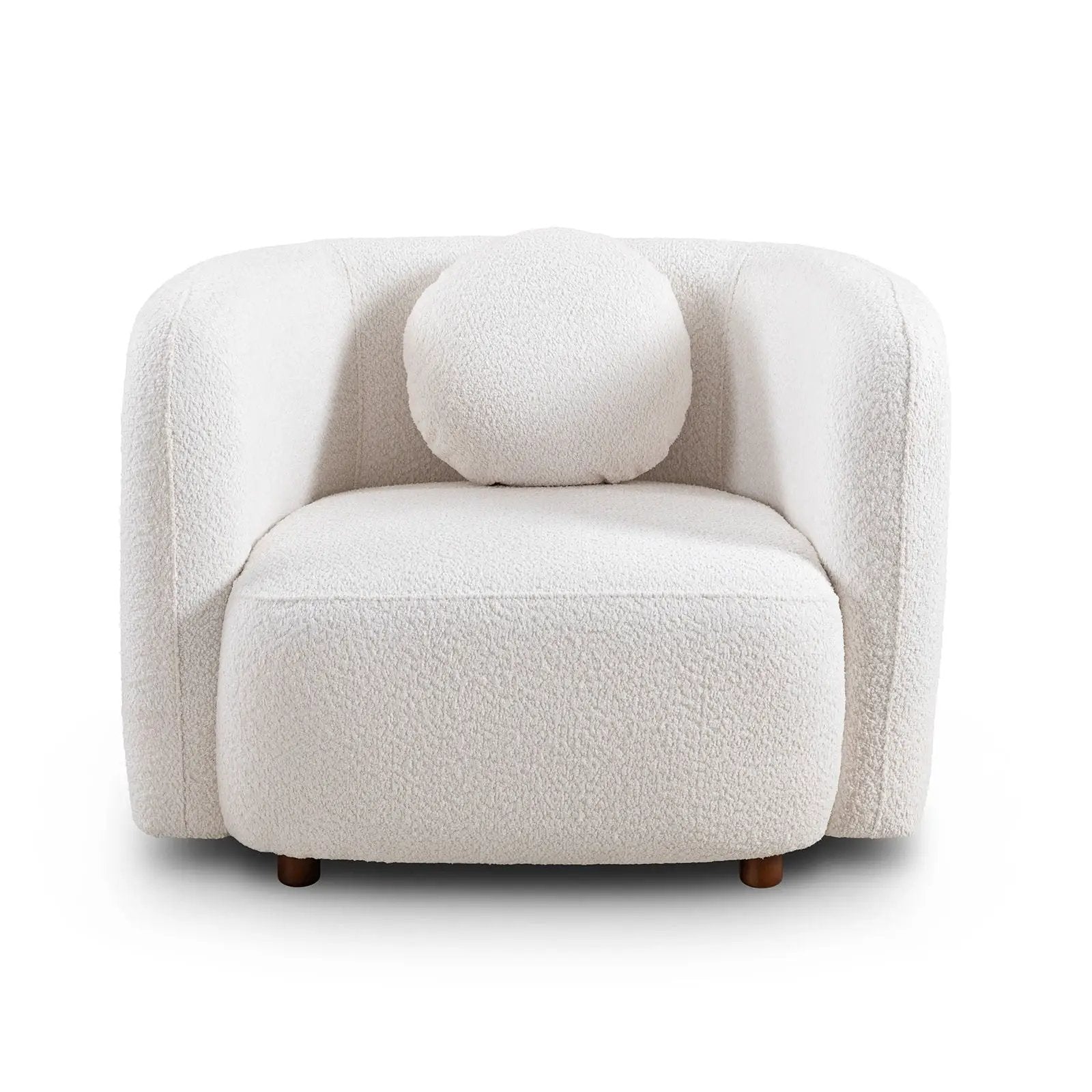 Japandi Style Accent Square Chair by Unique Piece Furniture