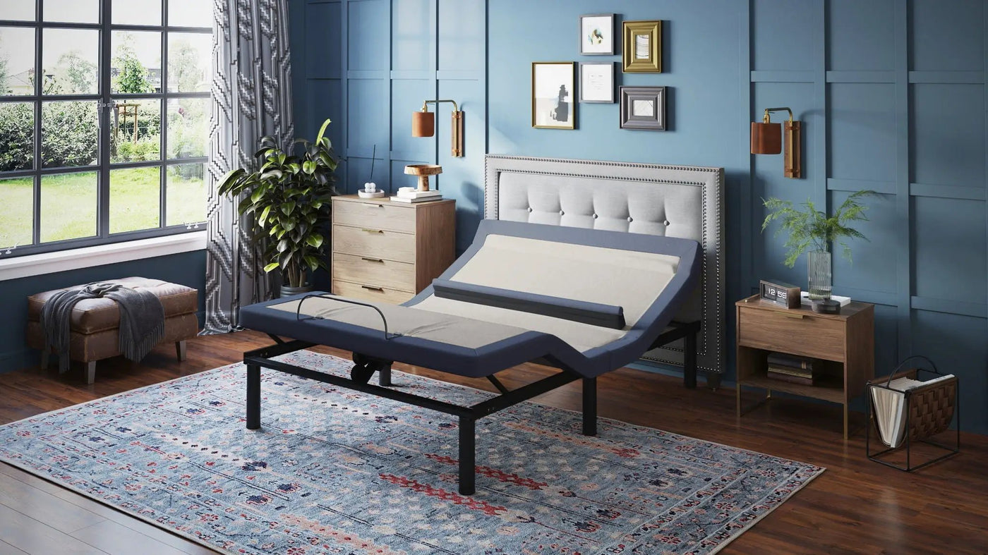 Bt6500 - Adjustable Bed Base With Head / Foot Tilt And Lumbar Position Adjustment by HouseOfZazla