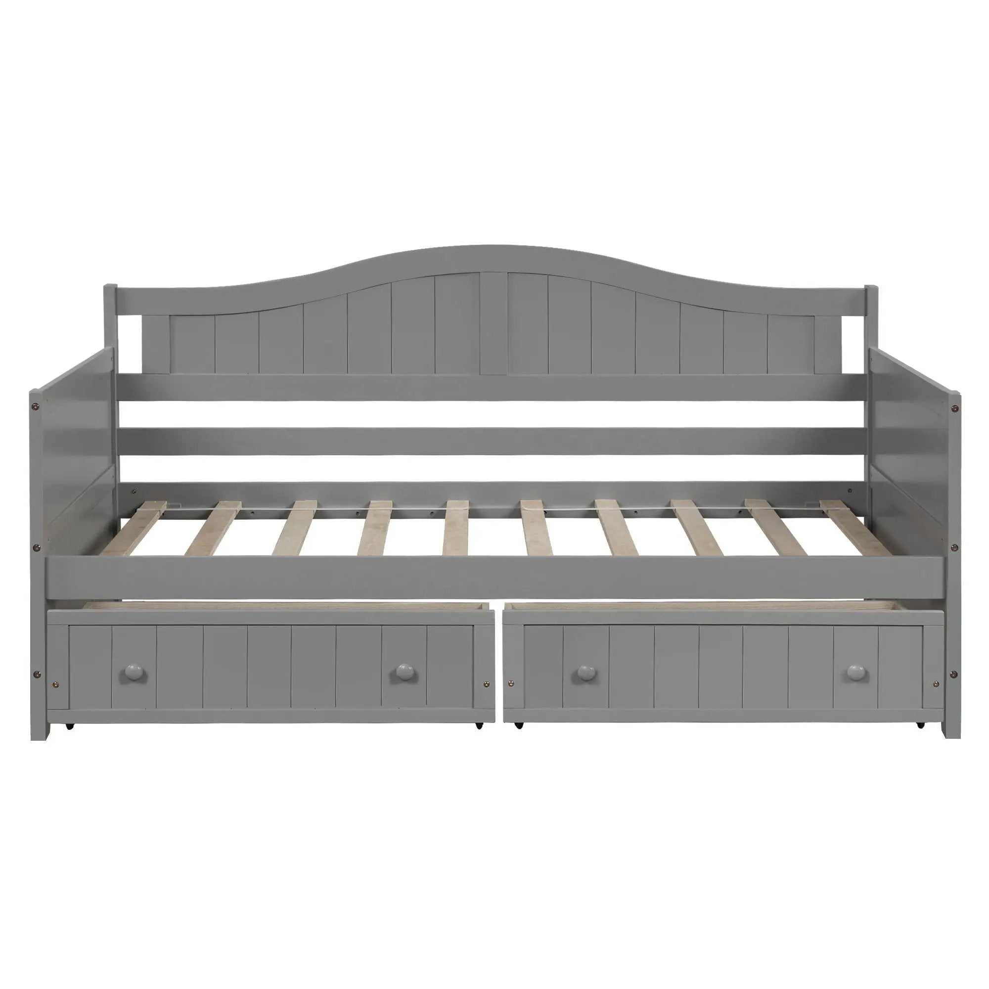 Wooden Daybed, Sofa Bed, No Box Spring Needed by HouseOfZazla