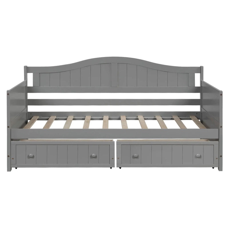 Wooden Daybed, Sofa Bed, No Box Spring Needed by HouseOfZazla