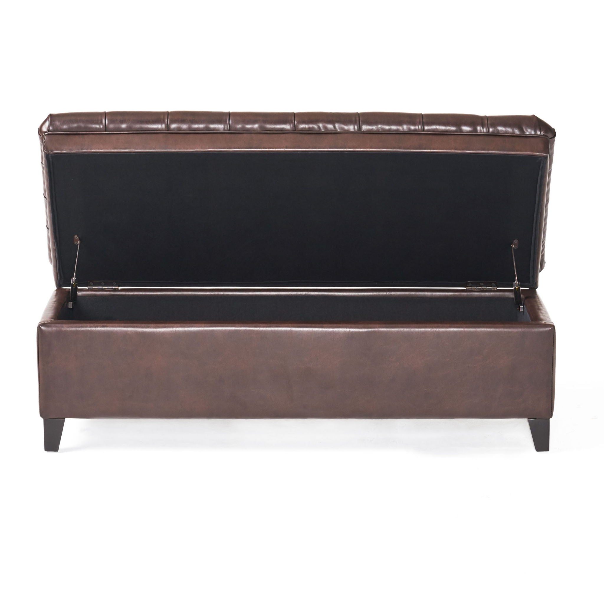 Juliana Storage Ottoman With Birch Legs by HouseOfZazla