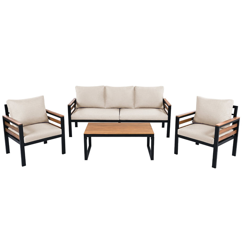 Go 4-Piece Outdoor Furniture Sofa Set by HouseOfZazla