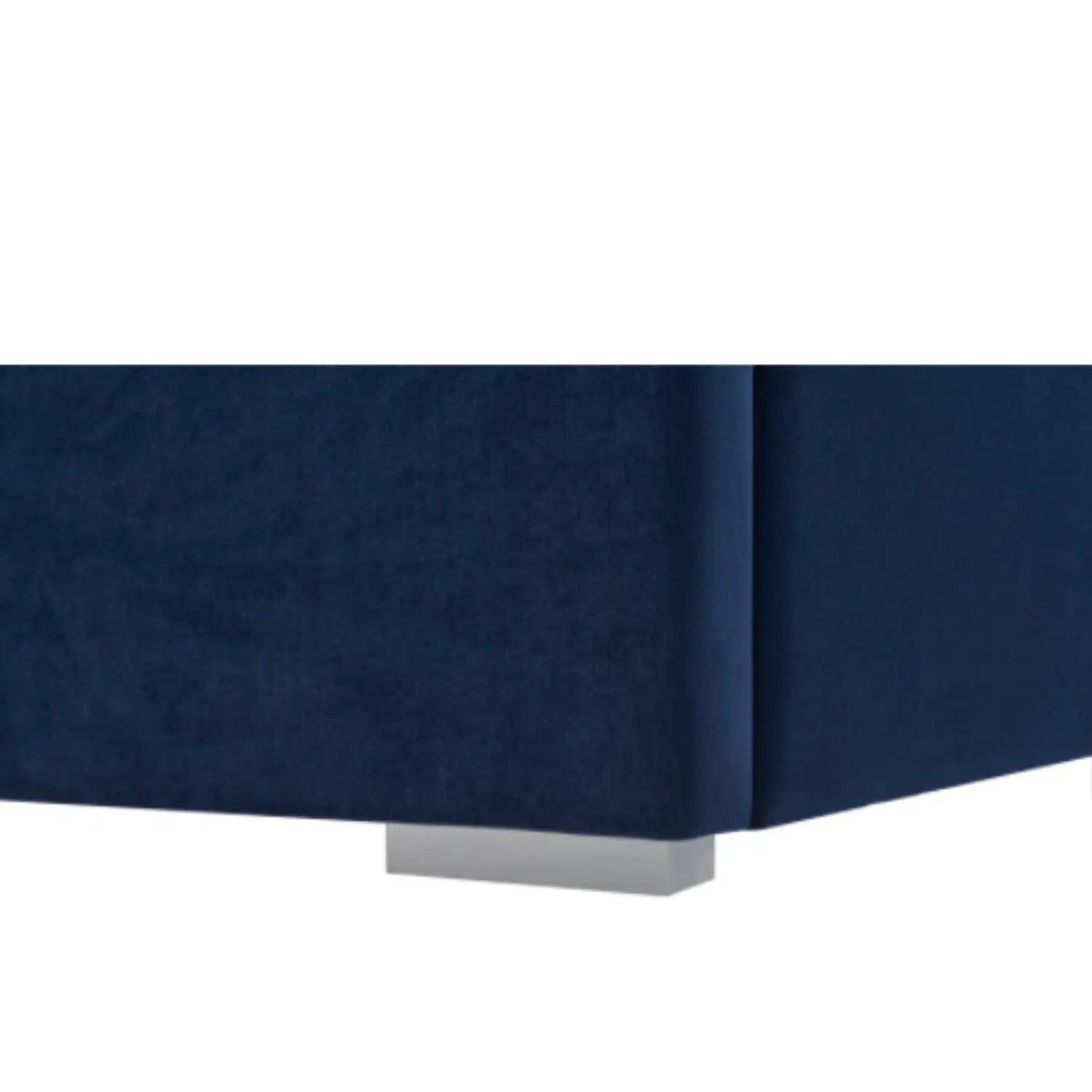 Comfortable Upholstered Bed With Vertical Channel Tufted Wingback Headboard