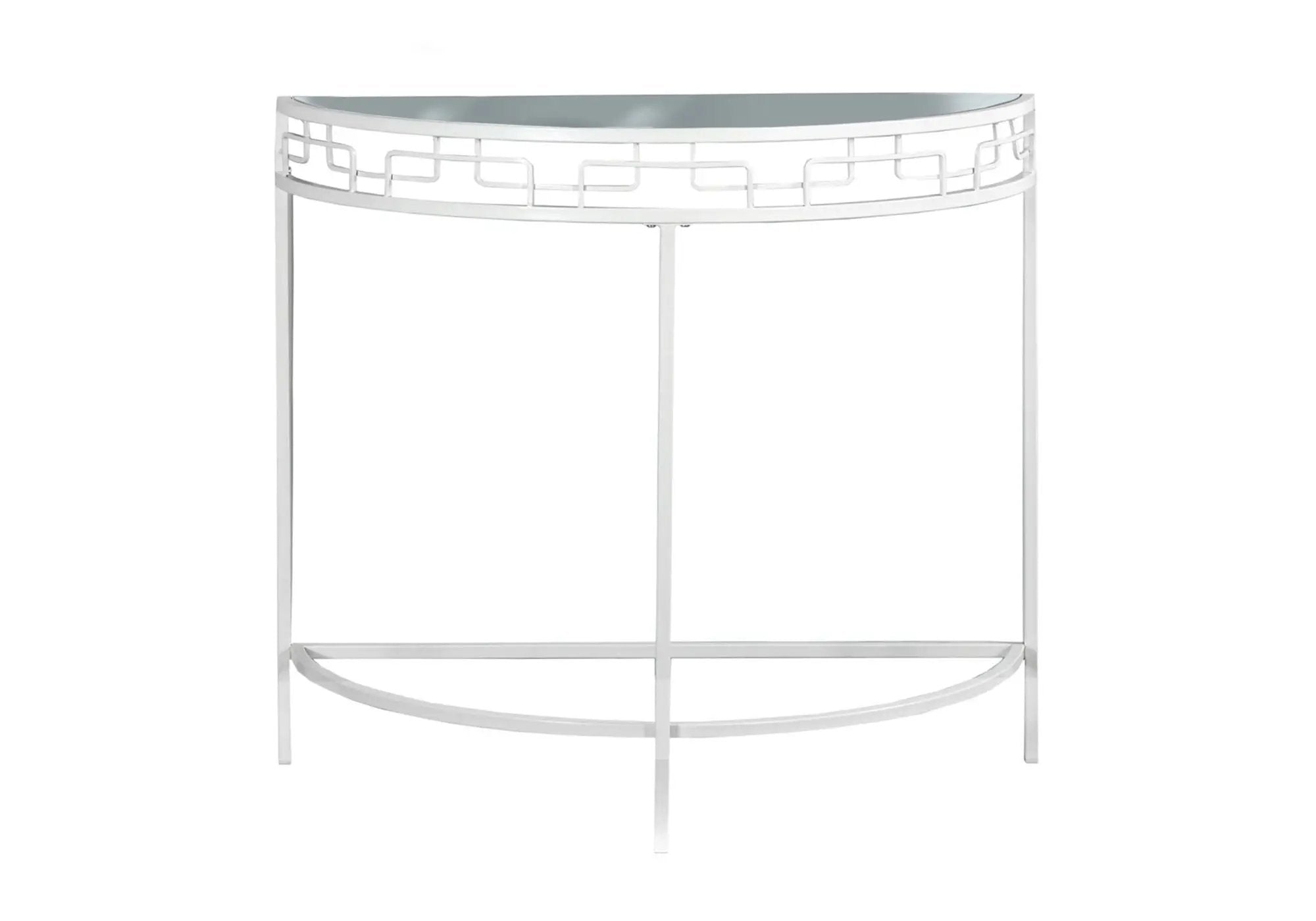 Accent Console Table For Entryway, Contemporary And Modern - White by Unique Piece Furniture