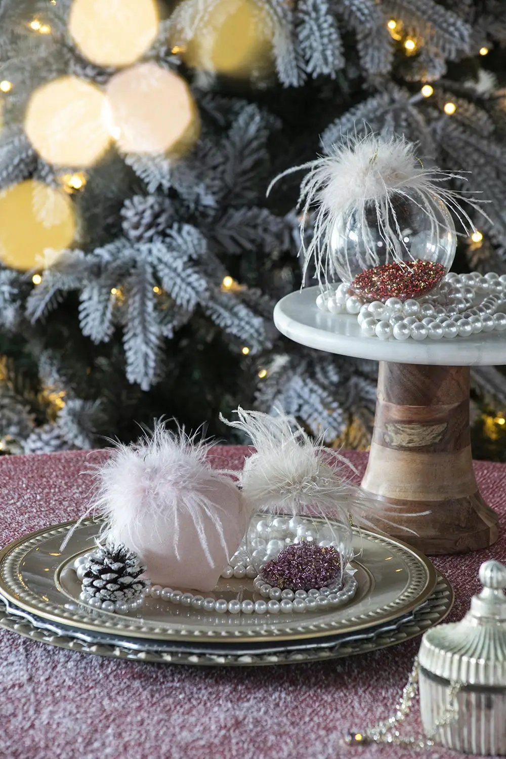 Christmas Ball Ornaments Decorative Hanging Ball Christmas Tree Ornaments For Holiday by Unique Piece Furniture