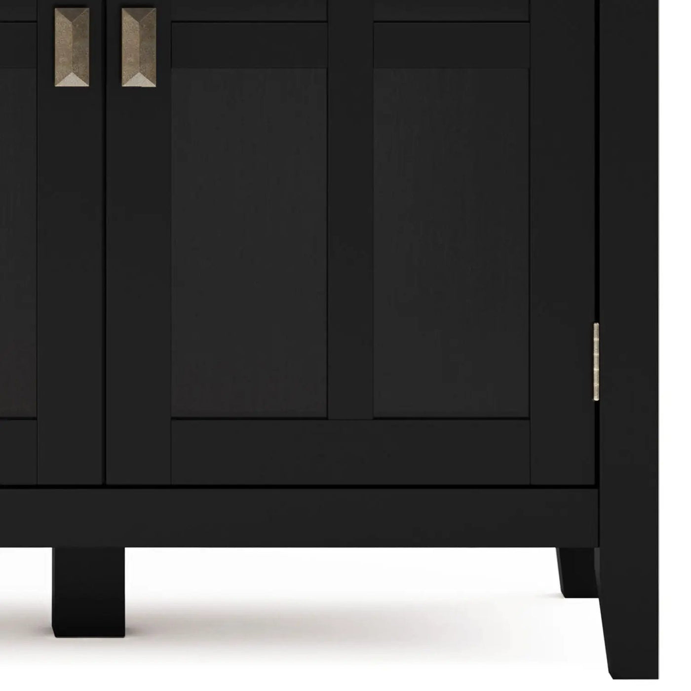 Artisan - Handcrafted Wide 4 Door Storage Cabinet by Unique Piece Furniture