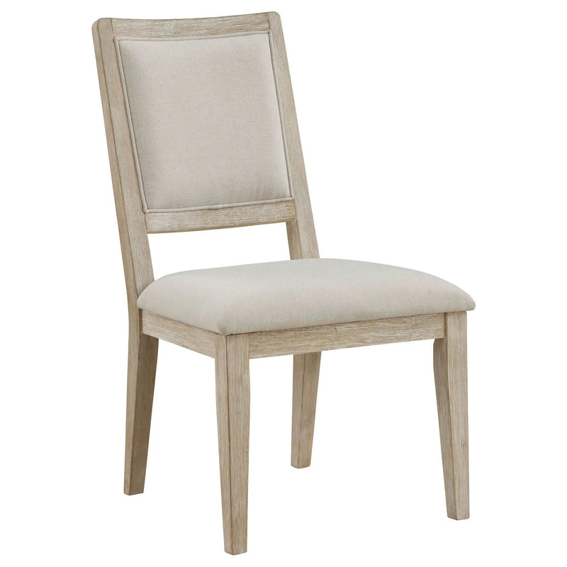 Trofello 5-piece Round Dining Table Set White Washed by Unique Piece Furniture