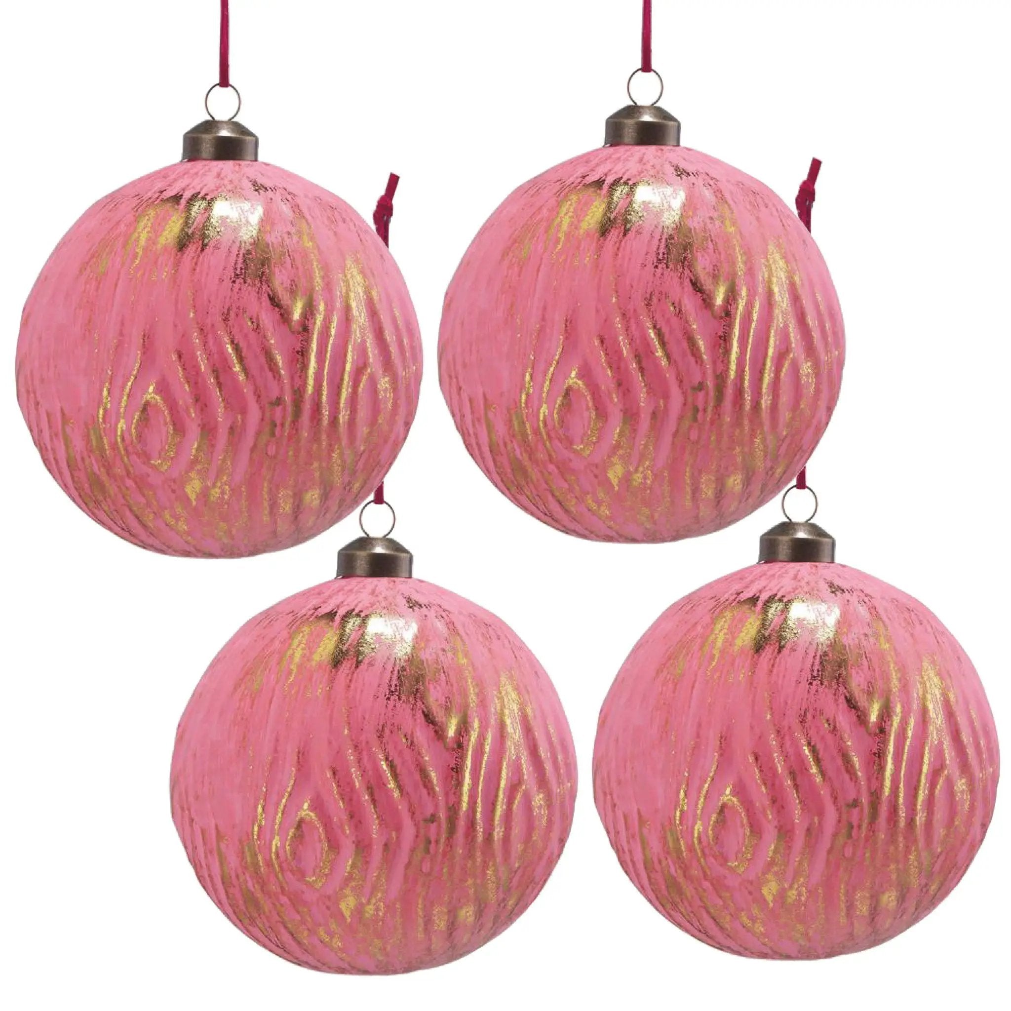 Christmas Ball Glass Decorative Hanging Ball Christmas Tree Ornaments For Holiday Party Decorations by Unique Piece Furniture