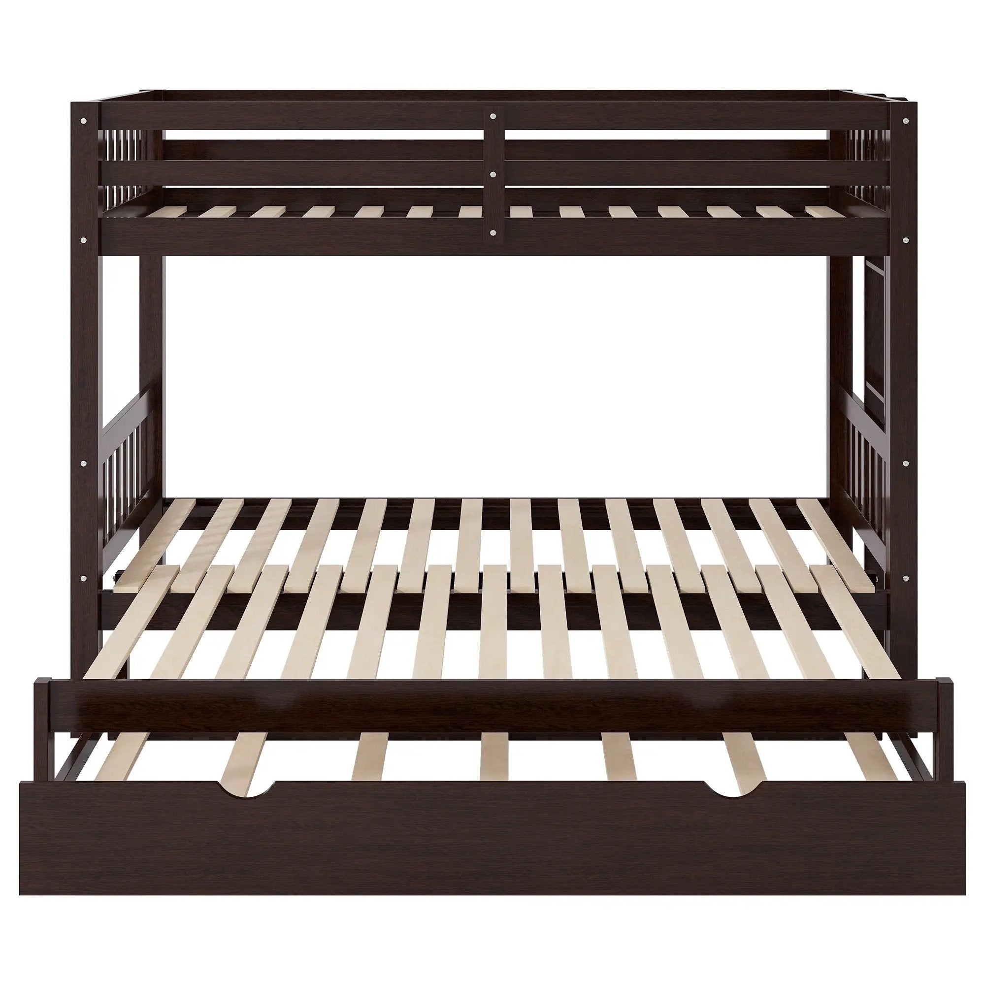 Smooth Mobility Bunk Bed With Trundle by Unique Piece Furniture