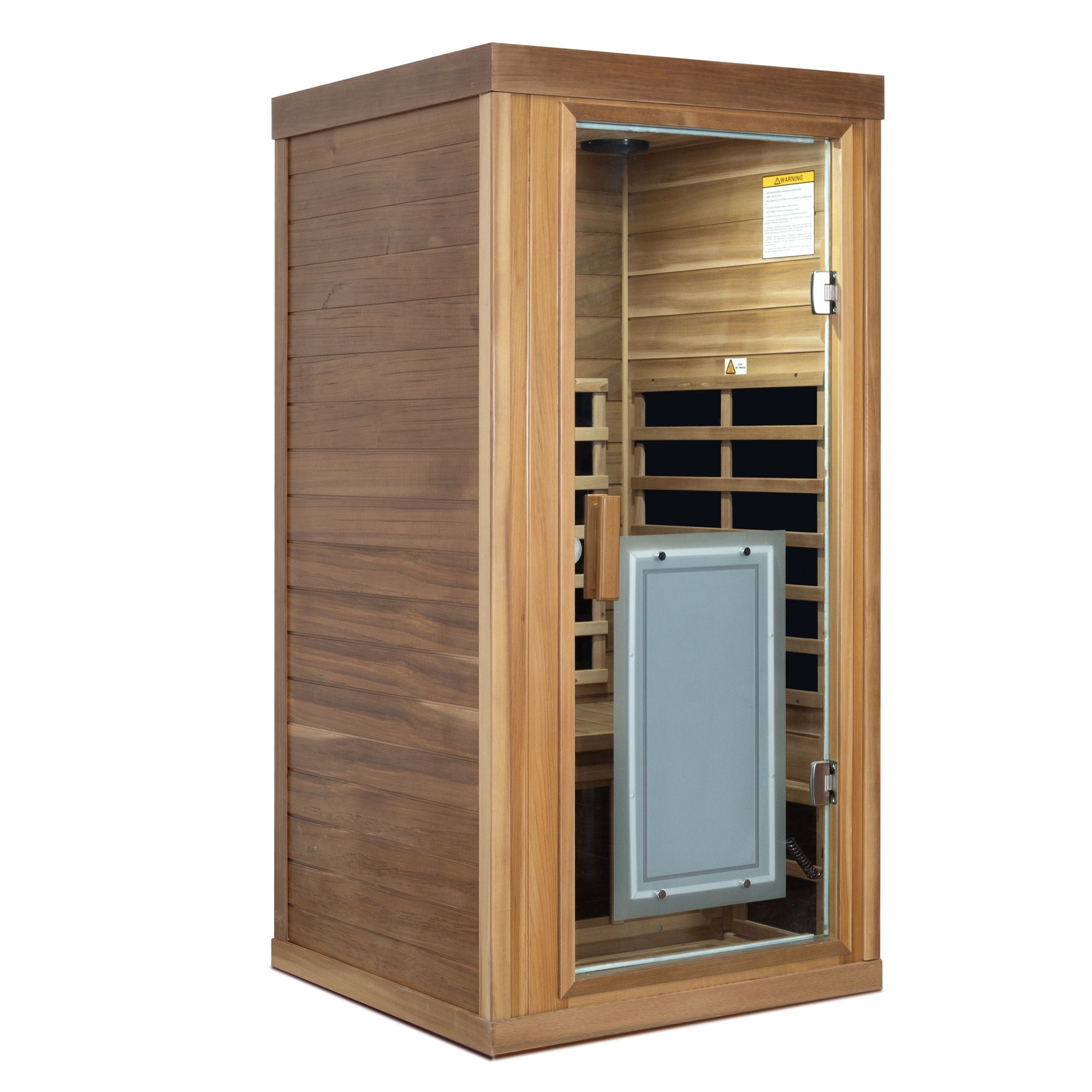 One Person Far Infrared Standard Indoor Sauna Room by HouseOfZazla