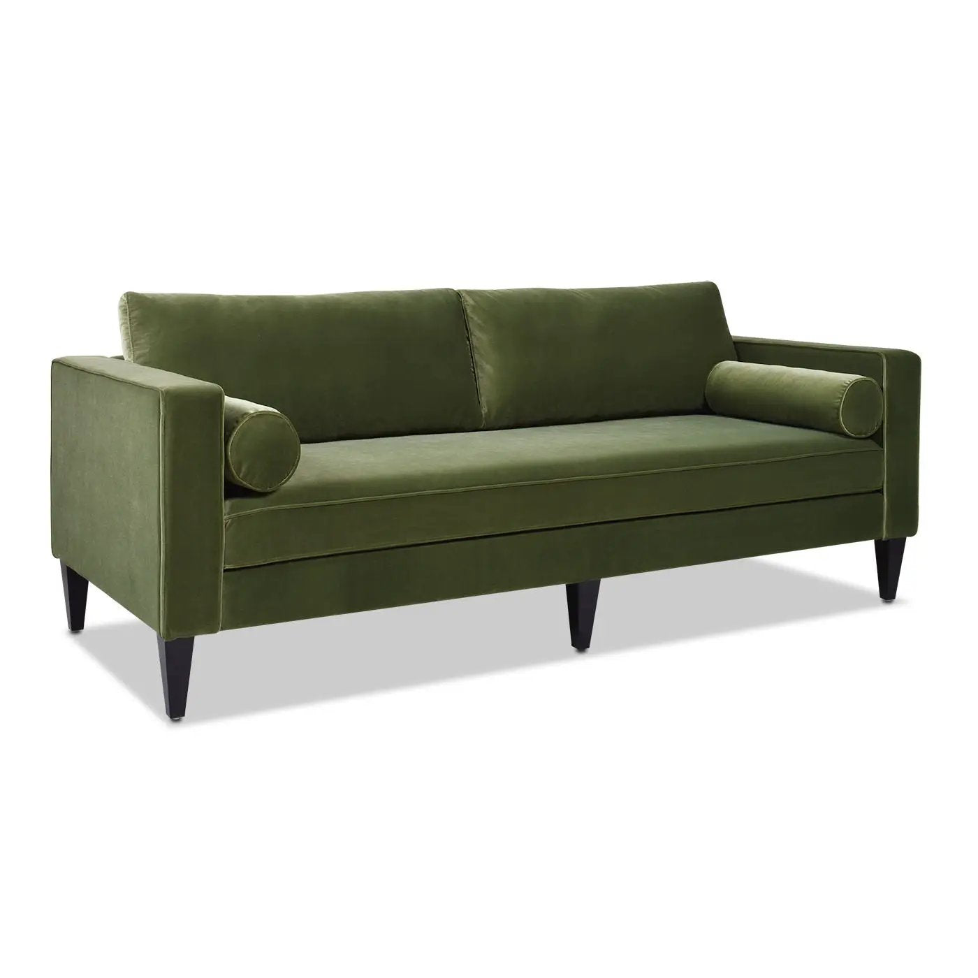 Nicholi - Mid-Century Modern Sofa - Olive Green by HouseOfZazla